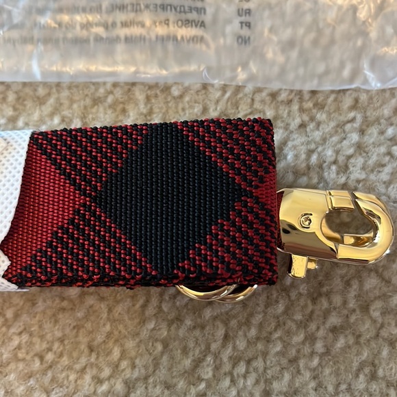 Stella & Dot Red and Black Guitar Strap - EUC - Picture 3 of 4